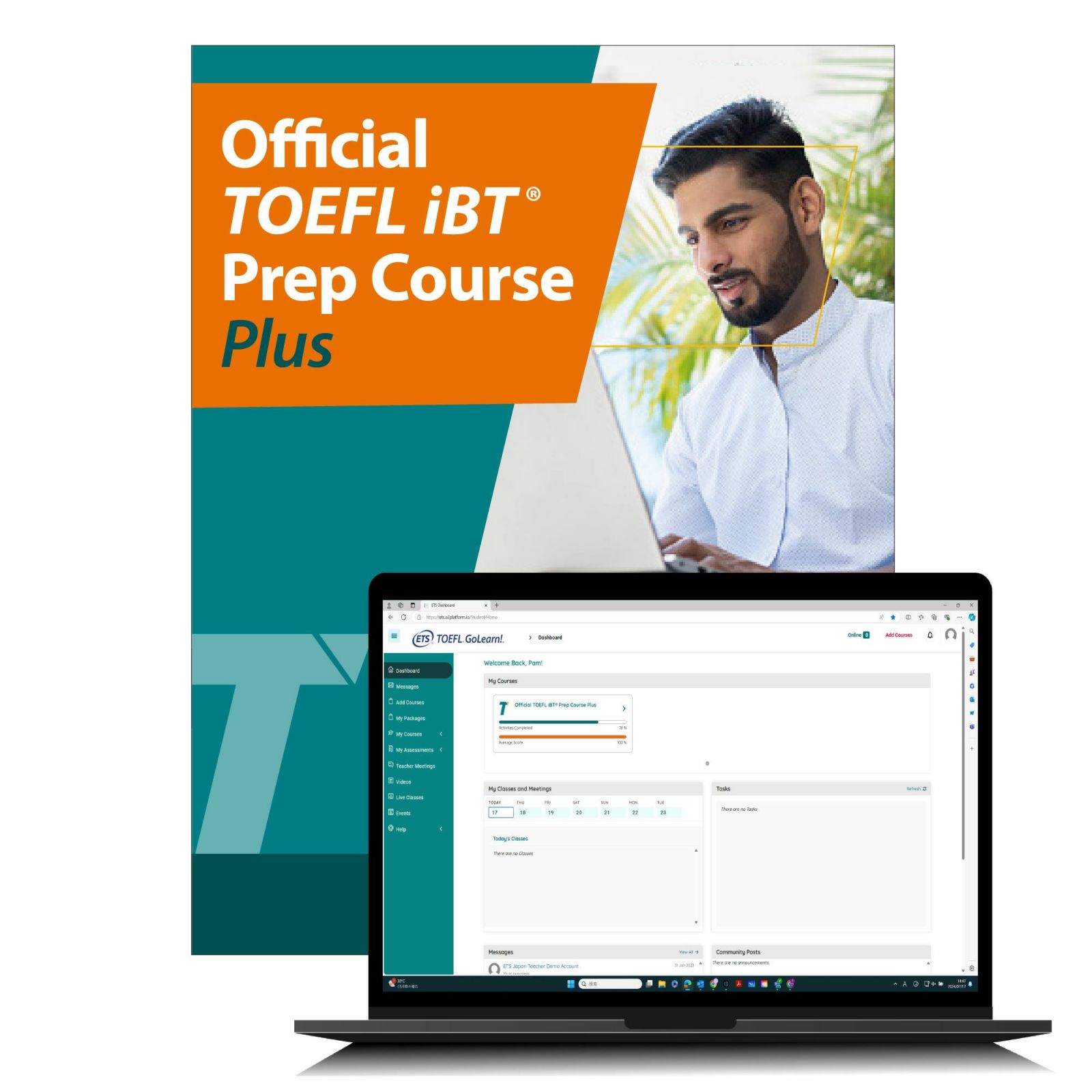 Official TOEFL iBT(R) Prep Course Plus